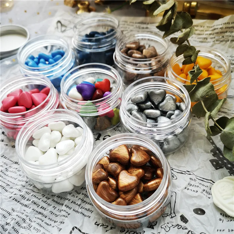 Вощёные бусины в форме сердца 30 шт./лот|Штампики| |