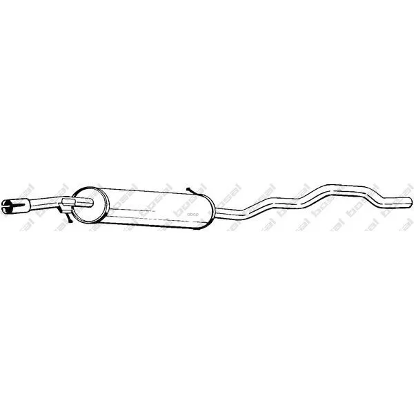 Основной Глушитель Ford Galaxy 2.0 8v/2.3i 16v 97-00 Bosal арт. 285327