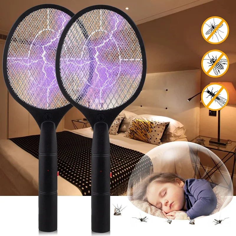 Electric Fly Swatter Electric Fly Swatter Tool Electric Racket Kills