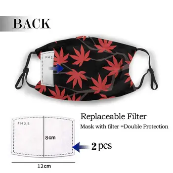 

protective mask with filter Maple Leaf anti dust PM2.5 reuse adult teen child girl