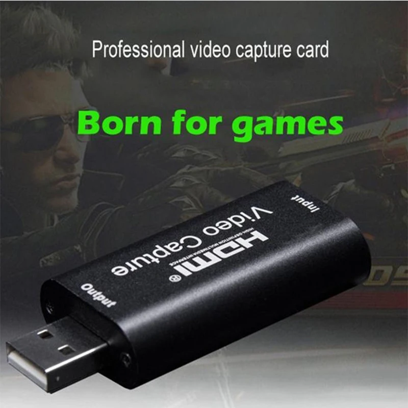 HD 1080P 4K Video Capture Card USB 3.0 USB 2.0 HDMI Video Record Box for PS4 Game DVD Camcorder Camera Recording Live Streaming (4)