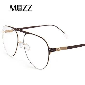 

Silicone Alloy Optical Glasses Frame Men Pilot Myopia Prescription Eyeglasses 2020 Metal Fashion Oversize ULTEM Frame Eyewear