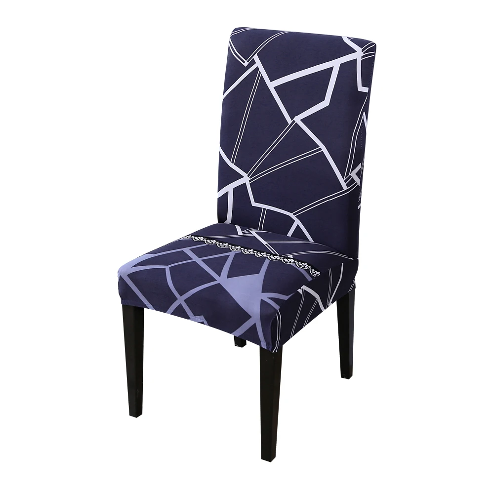 A-1pc 1/2 шт., съемные эластичные чехлы на кресла, чехлы на стулья с рисунком, чехлы на стулья для свадьбы, ресторана, банкета, отеля - Цвет: A-1pc