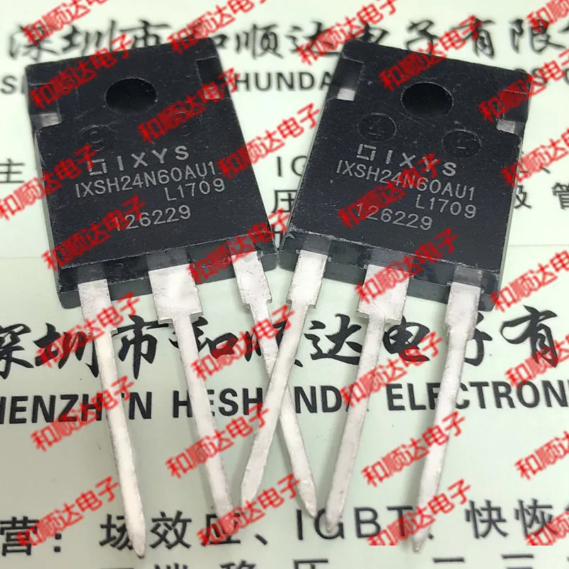 /2 шт/IXSH24N60AU1 TO-247 600V 48A