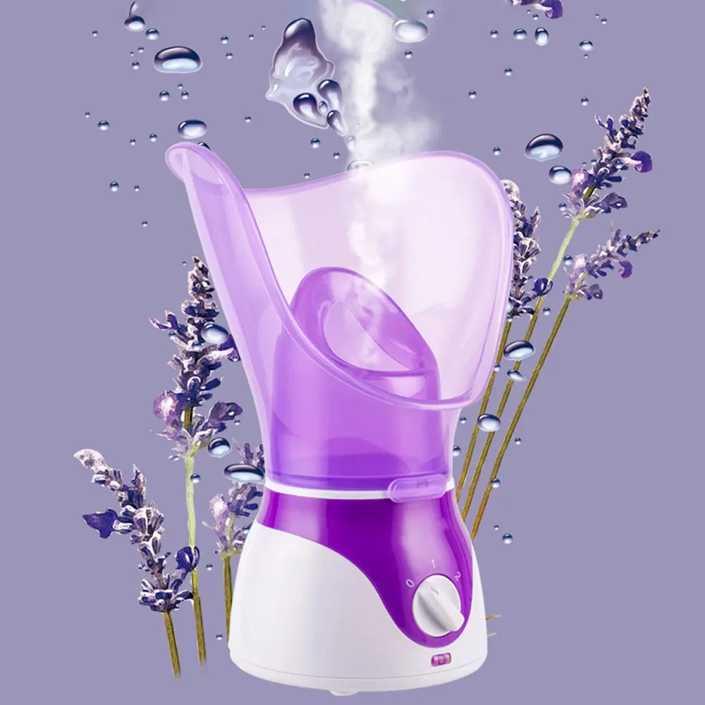 

Facial Face Steamer Deep Cleanser Mist Steam Sprayer Spa Skin Vaporizer Promote Blood Circulation 110-240V 130W Drop Shipping