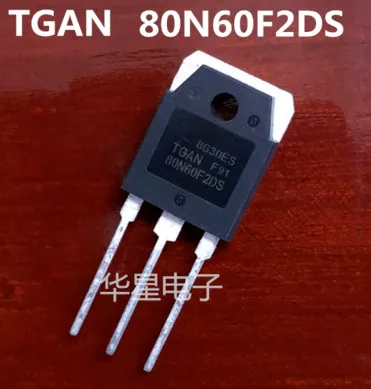 

10 шт./лот 80N60F2DS TGAN80N60F2DS 600V 80A с изолированным затвором (IGBT) Одиночная трубка