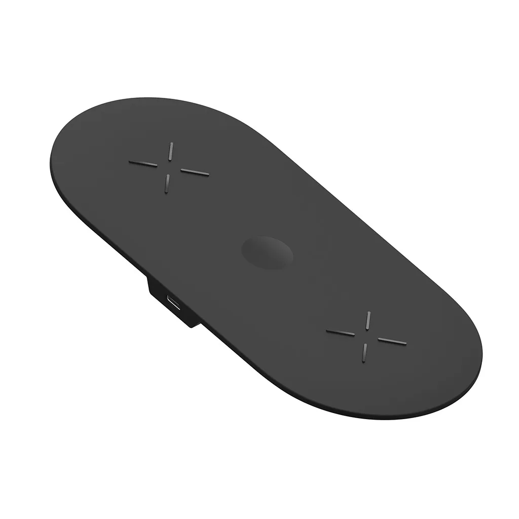 USB быстрое зарядное устройство беспроводной быстрое зарядное устройство Pad 3в1 Qi держатель для 5 для iPhone 11/Pro/Max Bluetooth беспроводной Charging-L1018