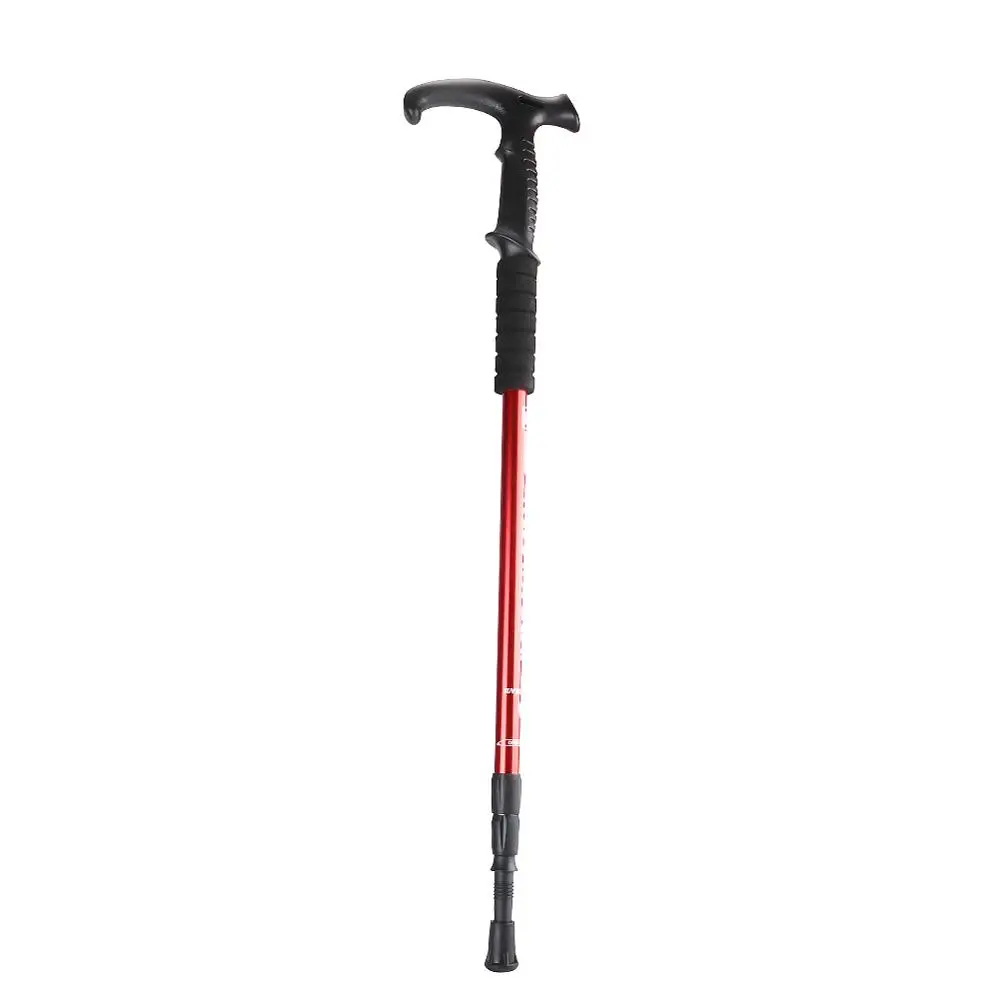 Outdoor hiking stick travel shockproof self-defense ultralight retractable walking stick suitable for hiking, camping, climbing