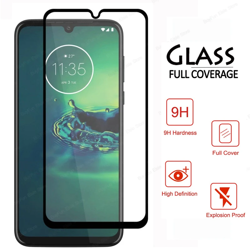 Защитная пленка из закаленного стекла для Motorola Moto G8 G9 E6 плюс играть P40 полный