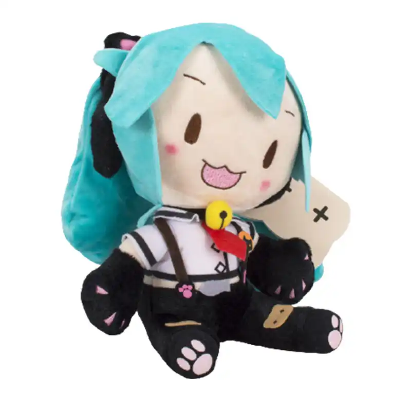 初音アニメ図ぬいぐるみ猫耳漫画ぬいぐるみ人形qミククッション枕かわいいギフトぬいぐるみ子供のおもちゃ子供女の子 Null Aliexpress