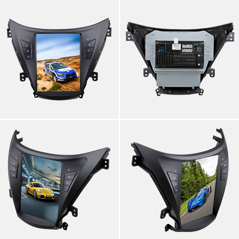 Best Sinosmart 9.7‘’ Vertical HD screen car gps radio navigation player for Hyundai Elantra Android 8.1 for Avante MD 2011 2012 2013 1