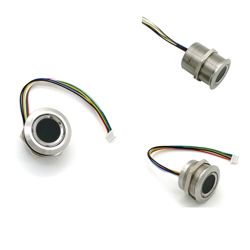 Top Deals R503 Circular Round Ring Indicator LED Control DC3.3V MX1.0-6Pin Capacitive Fingerprint Module Sensor Scanner |