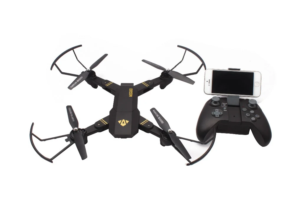 Visuo Xs809hw Xs809w складной Дрон с камерой Hd 2mp широкоугольный Wifi Fpv удержание высоты Rc Квадрокоптер Вертолет Vs H47 Дрон