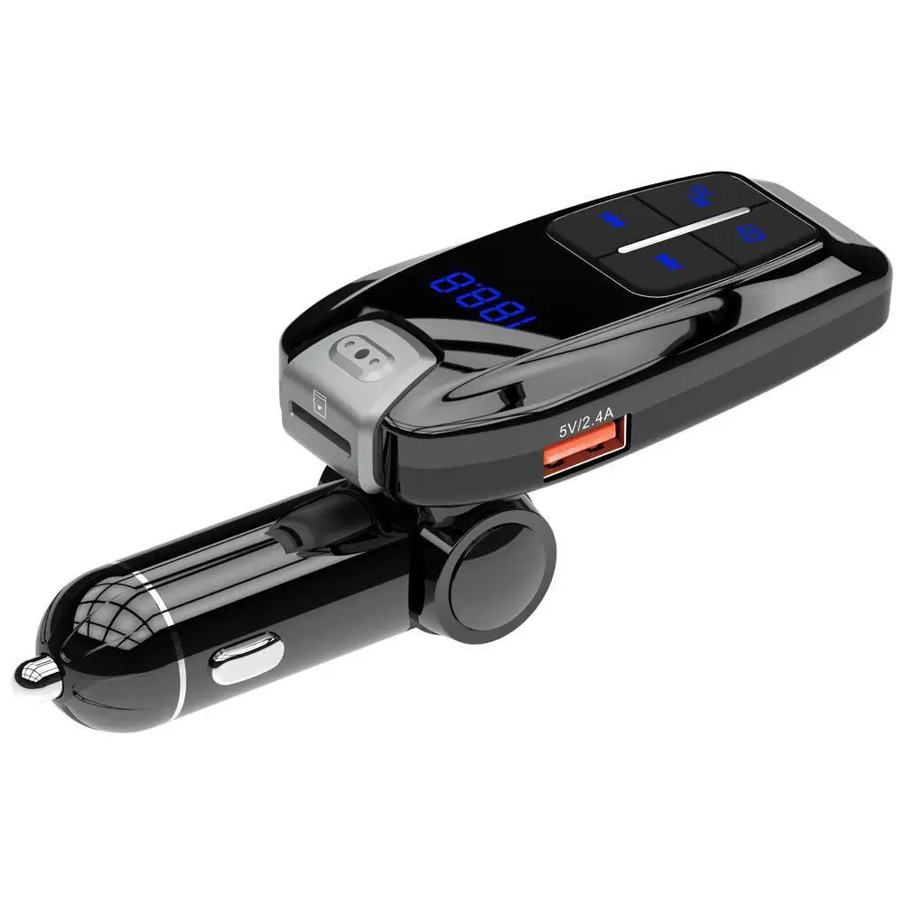 Автомобильный FM трансмиттер Bluetooth гарнитура MP3 плеер 3 0 USB зарядное устройство