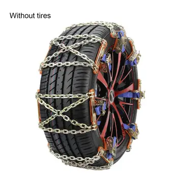 

Universal Steel Truck Car Wheels Tyre Tire Snow Ice Chains Belt Winter Anti-skid Vehicles SUV Wheel Chain Mud Road Safe