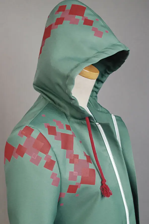 Super Danganronpa 2 Cosplay Nagito Komaeda Cosplay Costume Dust Trench Coat Green Komaeda Nagito Jacket Halloween Carnival