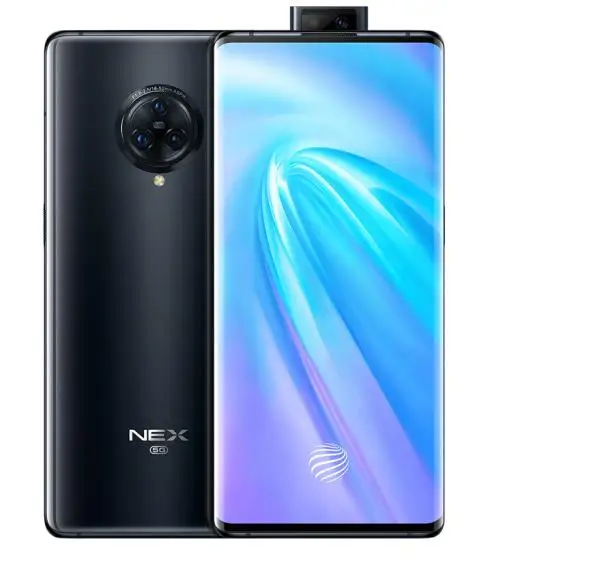 В, Vivo Nex 3, 5G, мобильный телефон, 12 Гб ОЗУ, 256 Гб ПЗУ, Android 9,0, Snapdragon 855, 6,89 дюймов, Super Amoled, 64.0MP, 44 Вт, зарядное устройство - Цвет: 12G 256G Black