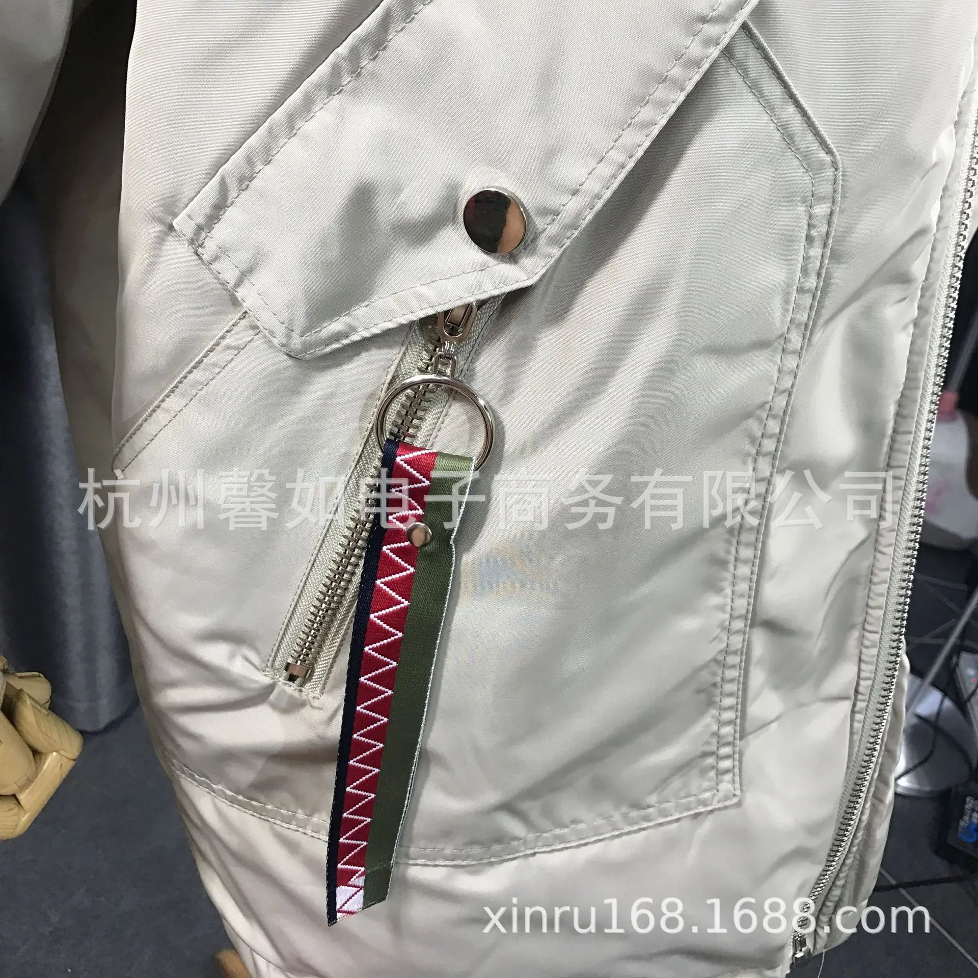 New Style Crane-down Jacket Women's Mid-length Embroidered down Coat Home Direct Supply Physical Store