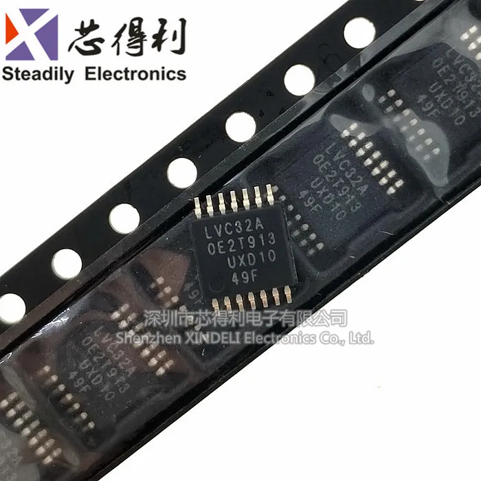 10pcs/lot Original SMD 74lvc32apw TSSOP-14 Logic Chip Inclusive-Or Gate 8 Input | Электронные компоненты и
