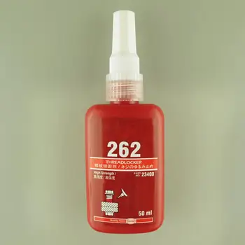 

262 50ML Metal Screw Glue Cylindrical Retainer Locking Adhesive Anaerobic Adhesive Thermal Strength Environment Resin Glue