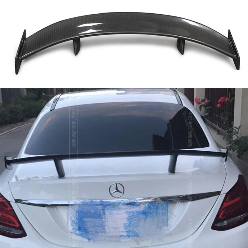 Подходит для Benz C класс W205 спойлер C63 C180 C200 C220 C250 2015 2016 4 двери автомобиля Elantra Accent