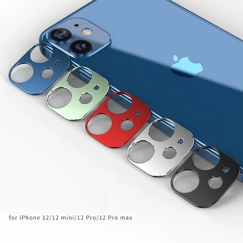 Металлический защитный чехол для объектива камеры iPhone 11 12 Mini Pro Max Накладка FA98 |