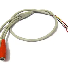 10 шт головной производитель и производство по Мощность Видео Аудио Кабель BNC RCA разъем постоянного тока к Лишенный провода конец кабеля с терминалы для камера видеонаблюдения pcb плата