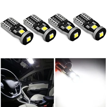 

4x Error Free W5W T10 LED Light Bulbs For Toyota C-HR Corolla Rav4 Peugeot 307 Car Interior Dome Trunk Lamp Parking Lights