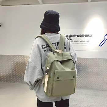 

Fashion Women Backpack Nylon Large Capacity Laptop Bagpack New School Bag For Teenage Girls Female Rucksack Mujer Mochilas