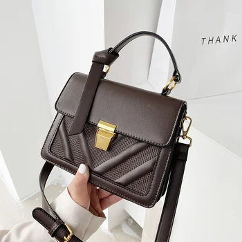 

SWDF Mini PU Leather Crossbody Bags for Women 2020 Branded Simple Style Shoulder Handbags Sac Female Travel Cross Body Bag Totes