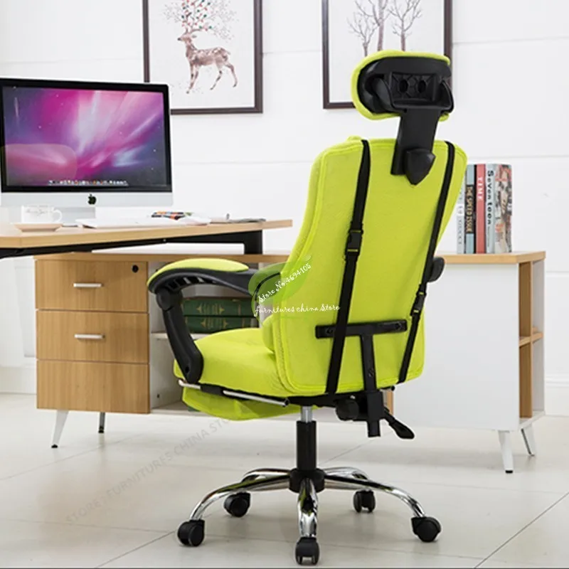  Rotatable Mesh chair Office Chair With Footrest Gaming Seat dotomy Gamer Seat Recliner Computer Swi