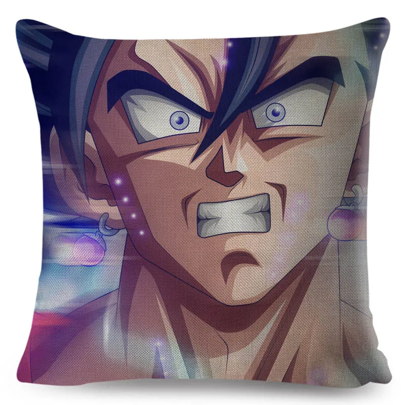 1 Супер Dragon Ball-Z подушка для дивана домашний белье размером 45*45 см Декор японский мультфильм Аниме сын Goku vegeta Наволочка Чехол для подушки - Color: 1