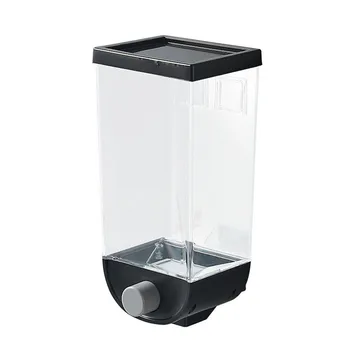 

Cereal Dispenser Container Wall Mounted Cereal Dispenser Tank 1500ML Grain Dry Food Container Kitchen Storage Box XHC88