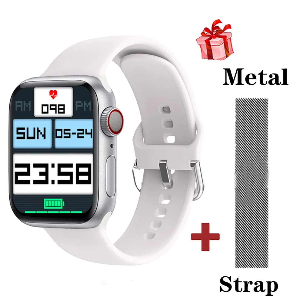 2021 Original X8 Max Smart Watch 1.75" Custom Dia BT Call Sports Sleep Monitor Heart Rate Men Woman IWO 13 Series 7 Smartwatch 