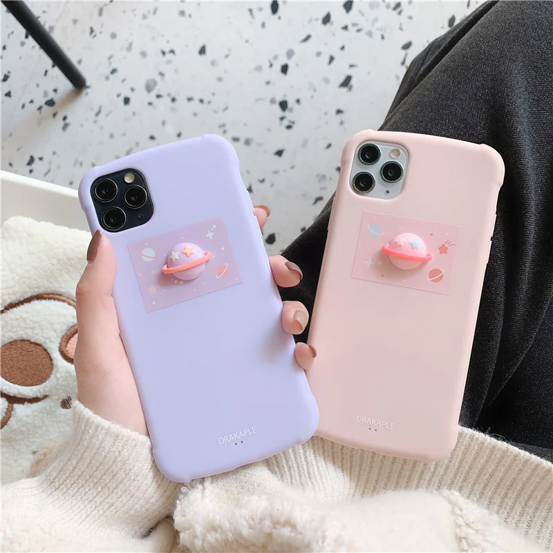 

3D Planet case for iphone 11 Pro Max X XR XS MAX 8 7 plus art starry sky silicone hull soft cover for iphone 11Pro 7 anti-knock