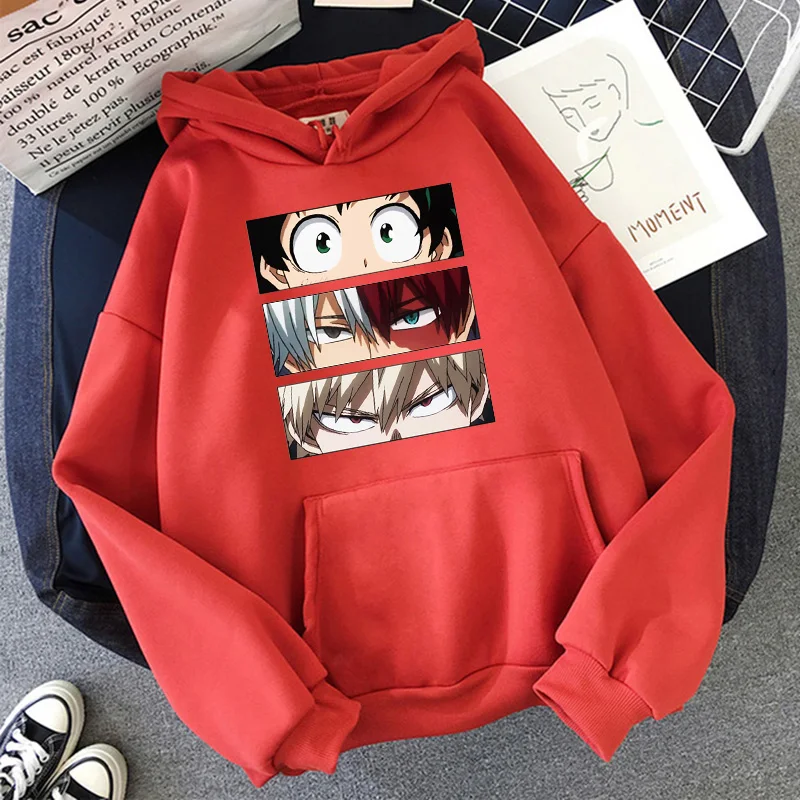 cute sweatshirts for girls My Hero Academy Hoodie Sweatshirt Todoroki Izuku Midoriya Himiko Toga Funny Anime Boku No Hero Academy Hooded Unisex sweatshirts for girls Hoodies & Sweatshirts