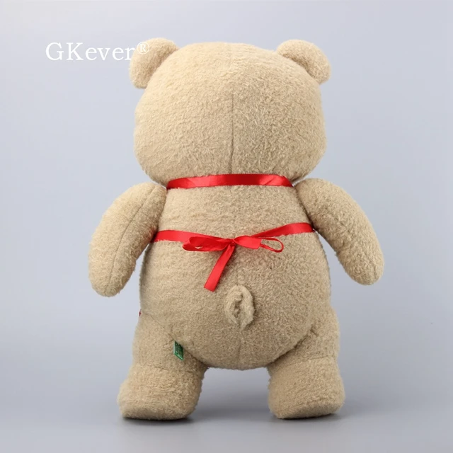 Brinquedo Pelúcia Urso Ted com Roupa Branca: Filme Ted 2 Teddy