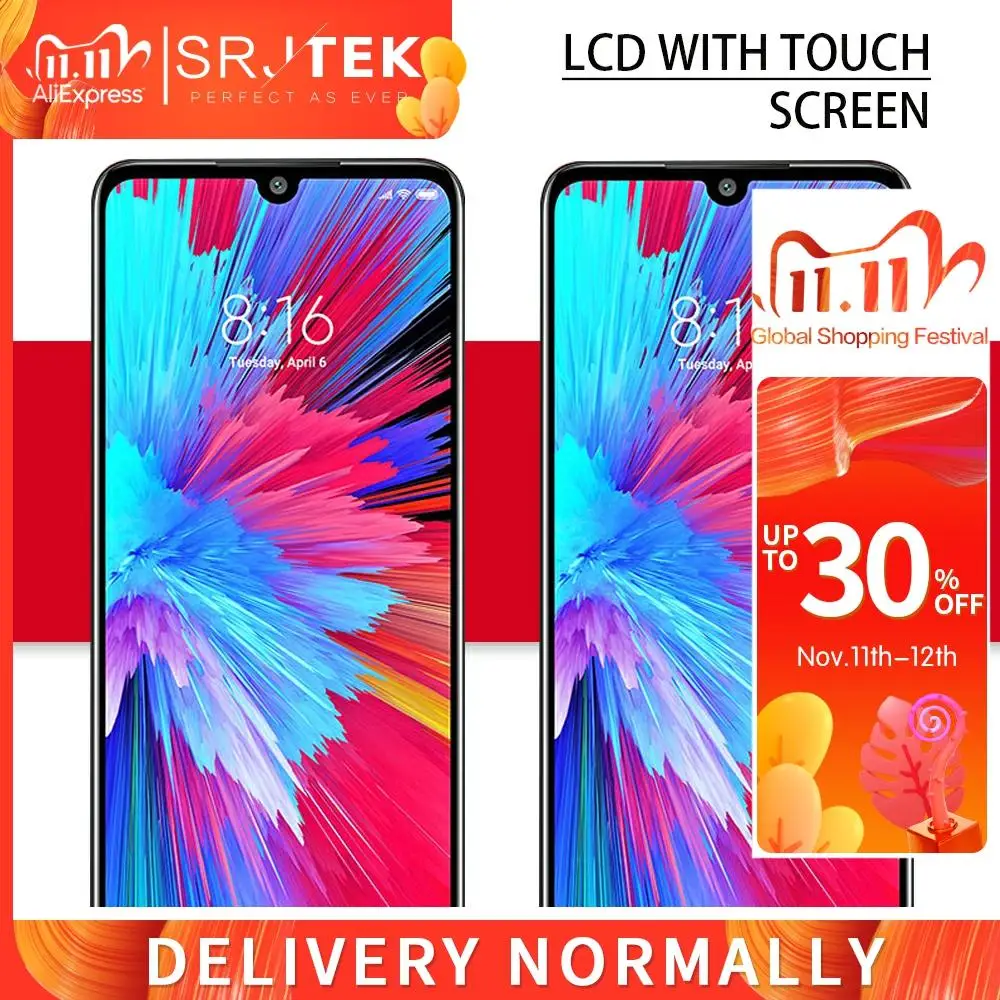 Srjtek для Xiaomi Redmi K20 Дисплей Матрица сенсорный экран дигитайзер сборка ЖК-дисплей |