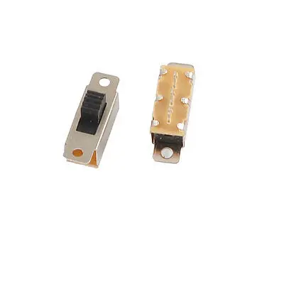 

On-On 2 Position 1P2T SPDT 3 Pins Mini Slide Switches 10 Pcs