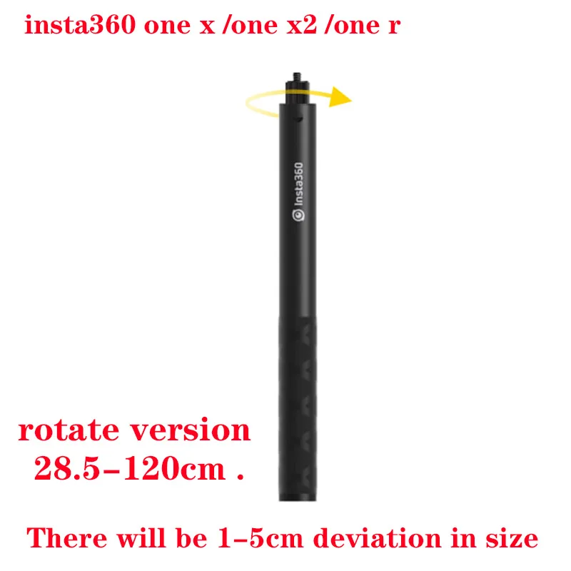 Insta360 New Version 3m Ultra-long Extended Edition Carbon Fiber Selfie  Stick Monopod For Insta 360 One X2 /one R/one Rs - Selfie Sticks -  AliExpress