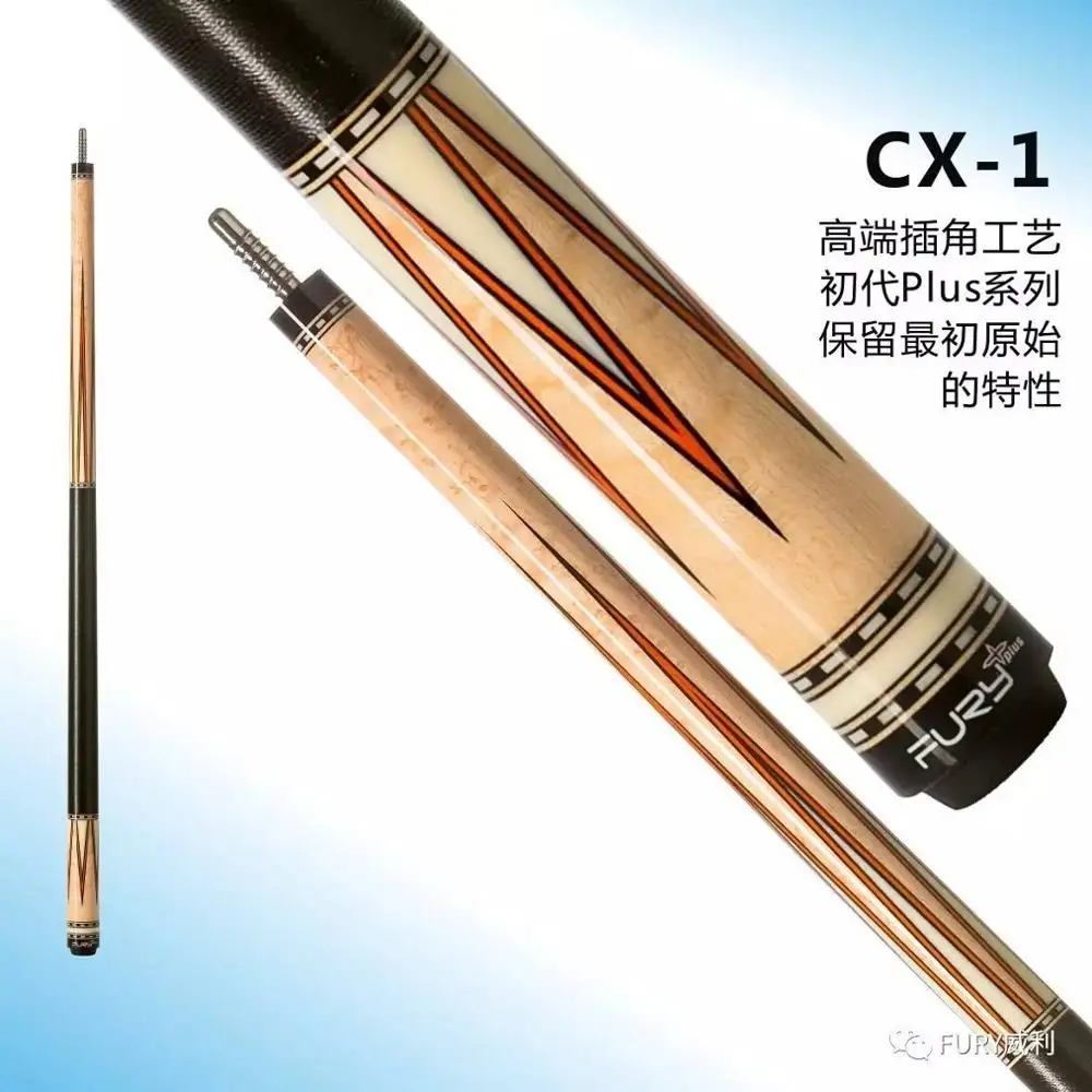 

FURY CX Series Pool Cue Stick Billiard Cue 13mm Kamui Original Tip High-Quality Maple Shaft High-end Inlay Technology Billiard