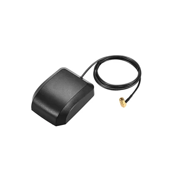 

uxcell 1pc GPS Active Antenna Compatible with Beidou SMA Male Plug 90-Degree 34dB Aerial Connector Cable with Magnetic Mount