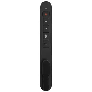 

Rechargable RF 2.4G Wireless Presenter with Air Mouse PowerPoint Remote Control PPT Clicker Presentation Pen