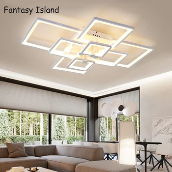 

2020 Modern led ceiling lights plafond lamp lustre suspension For living dining room kitchen bedroom home deco light fixtures