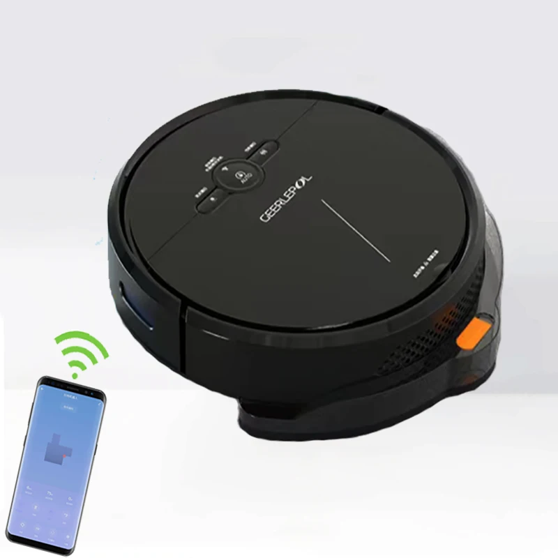 

Robot Vacuum Cleaner Mobile Phone APP and Voice Control Infrared Automatic Refilling Vacuum Cleaner with Water Tank