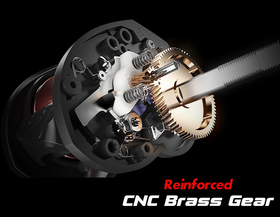 Carretel de Pesca Capacidade de Linha de Pesca Relação de Engrenagem Jitai Baitcast Maior 1 92mm Cabo Estendido 8 kg Fibra Carbono Arraste 12bbs 7.0: 10 de linha de pesca 12bbs 7.0: 1
