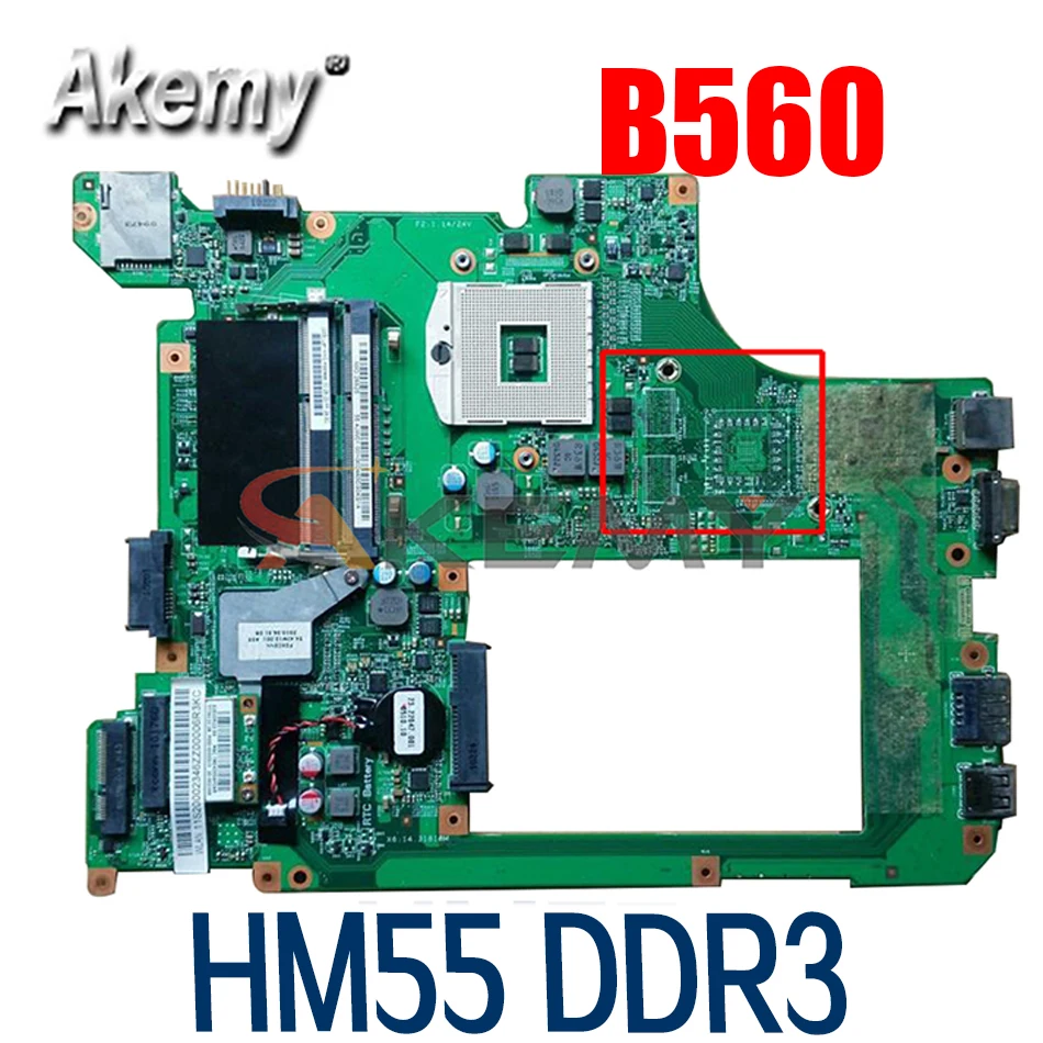 Материнская плата для ноутбука LENOVO Ideapad B560 материнская 10203-1 HM55 DDR3 | Компьютеры и