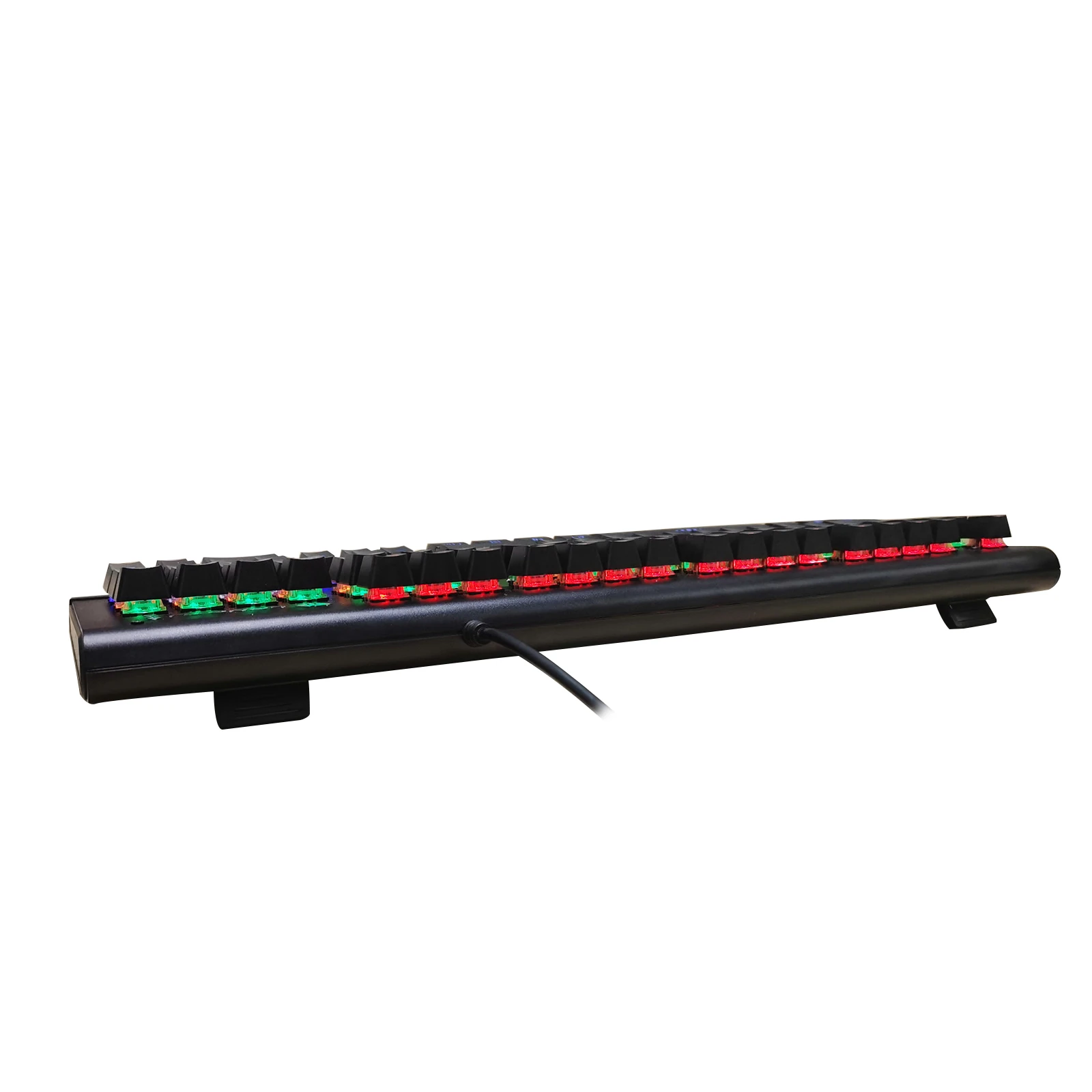 Keyboard 104 Keys Wired LED Backlight English Version Mechanical Gaming For PC Laptop Tablet