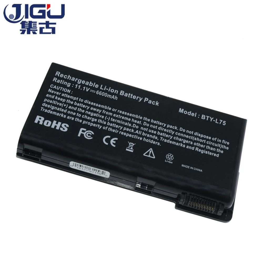 JIGU ноутбука Батарея BTY-L74 BTY-L75 MS-1682 для MSI A5000 все серии CR600 A6000 A6200 CR610 CR620 CR700 CX600 CX700