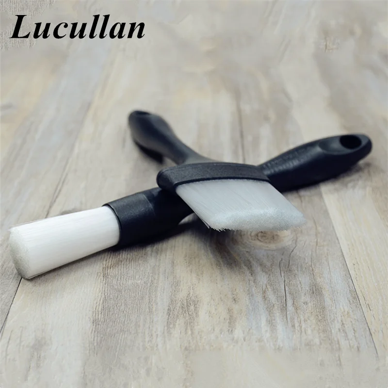 Lucullan полезный набор кистей для автомобиля очистка щелей инструменты для выхода воздуха, вентиляционное окно, подстаканник, колесо, сиденье глубокий с подробным описанием для удаления пыли